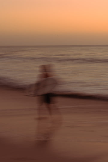 Quadro Quando o sol beija a areia Classic
