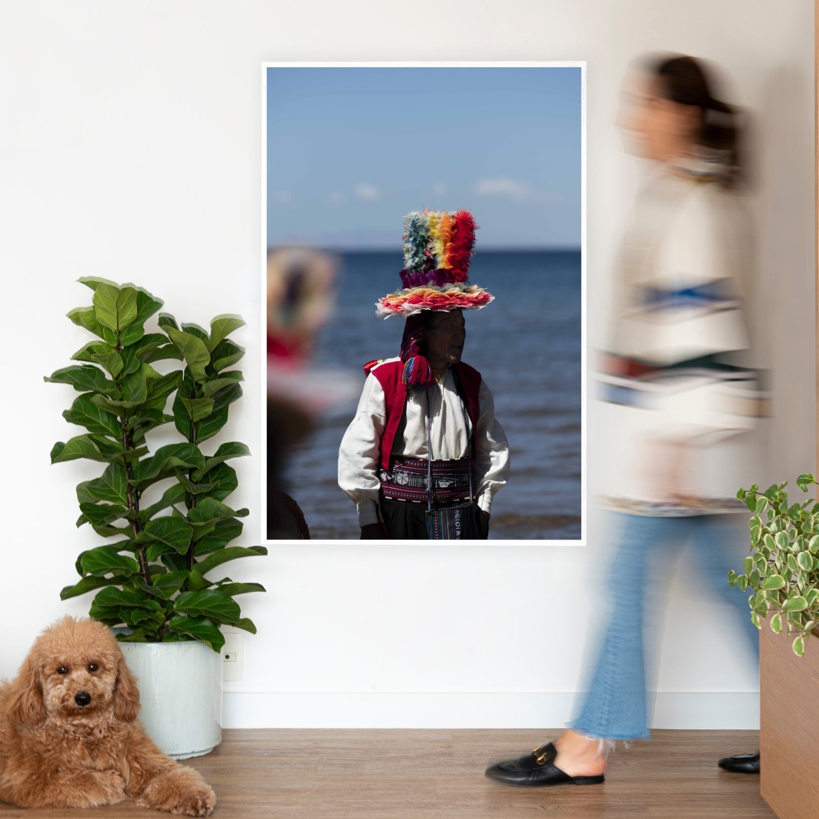 Quadro Senhor Taquile - Classic