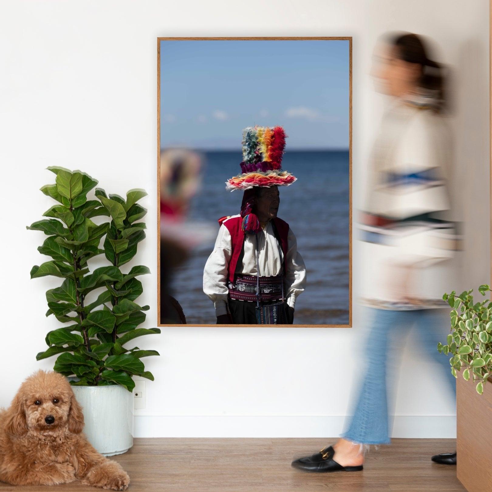 Quadro Senhor Taquile - Classic