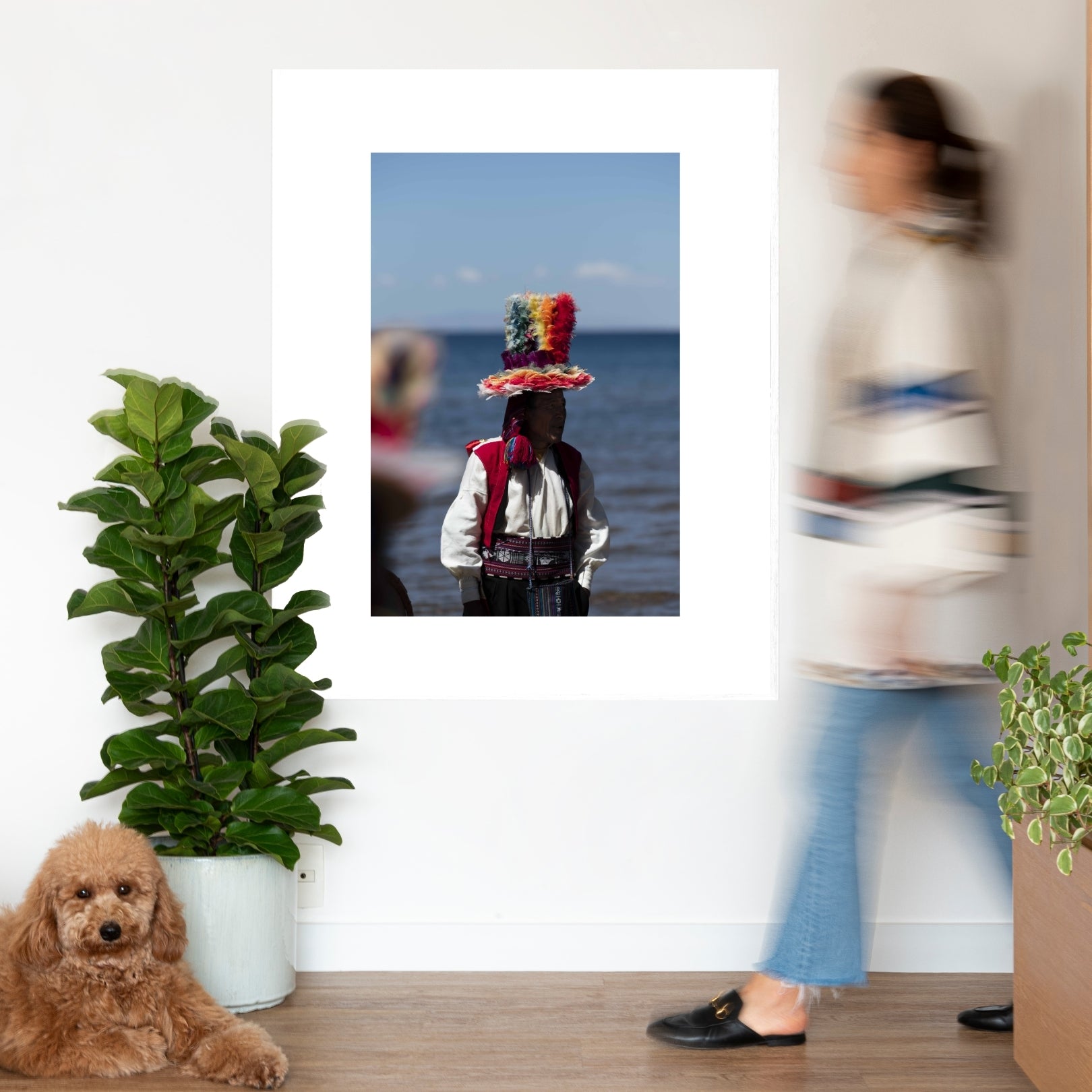 Quadro Senhor Taquile - Classic