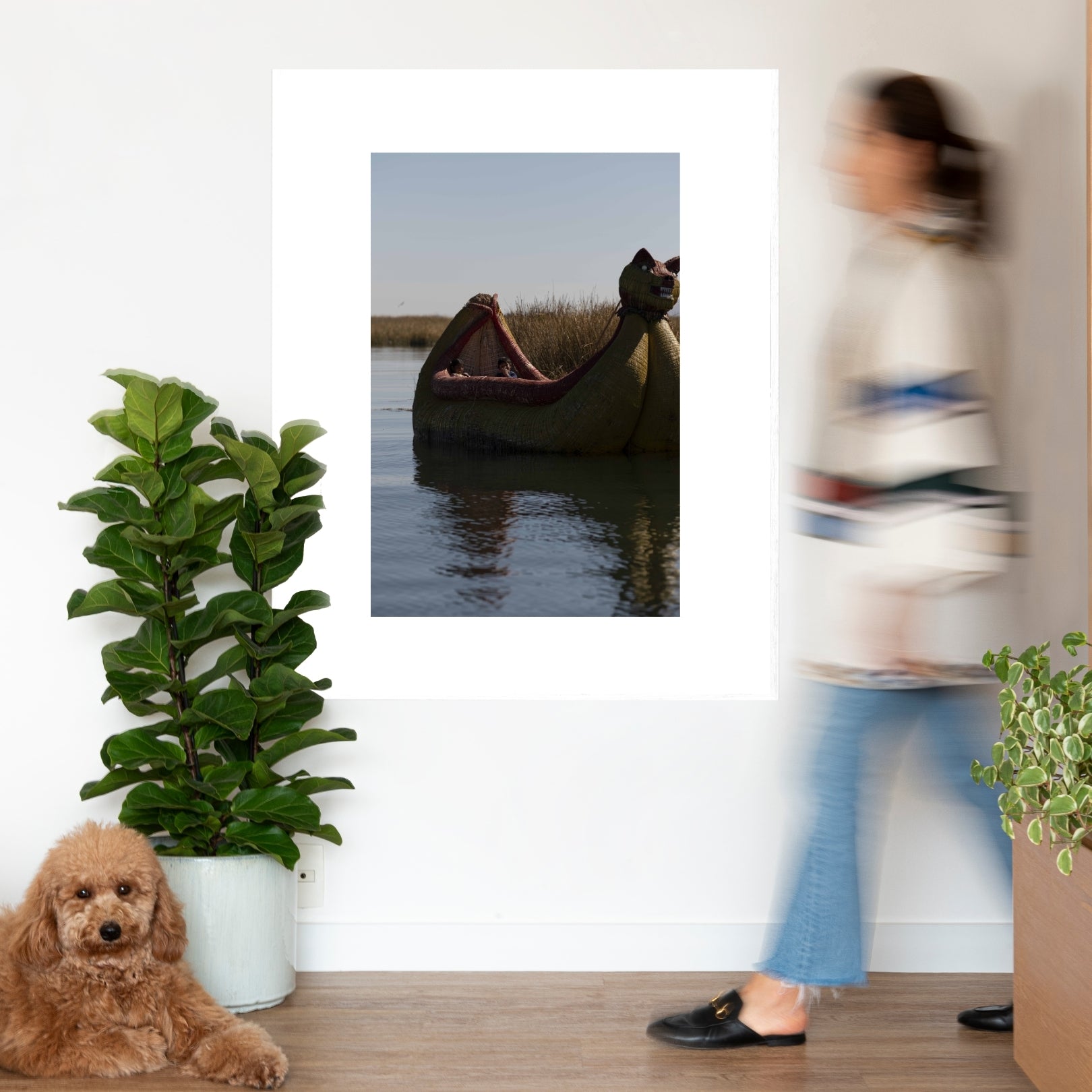 Quadro Filhos de Uros - Classic