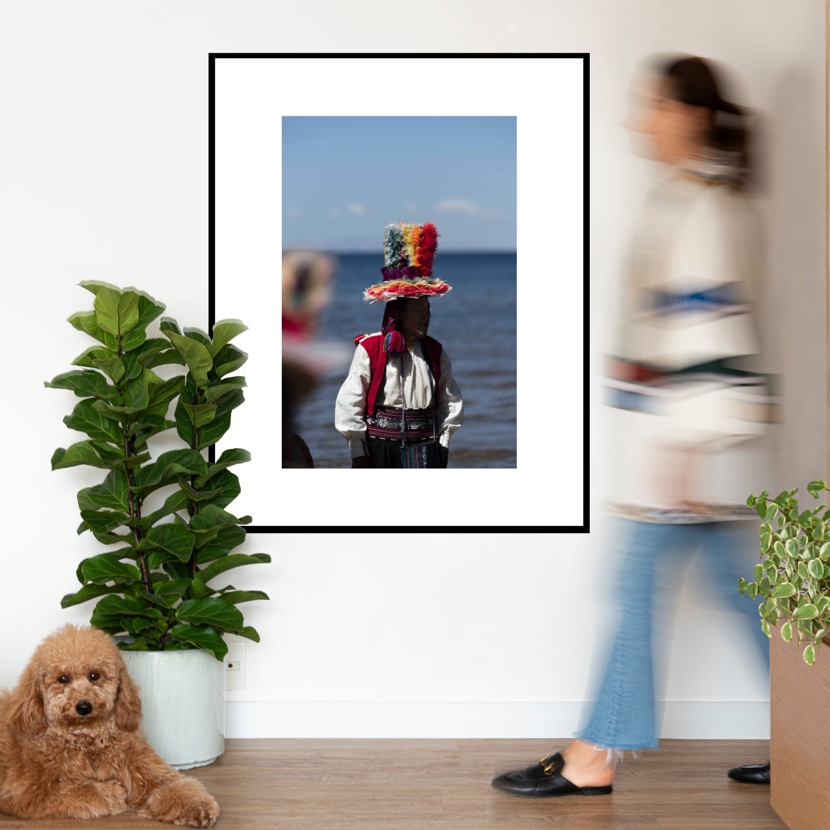 Quadro Senhor Taquile - Classic